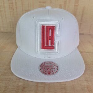 Los Angeles Clippers Hat Cap NBA Basketball Mitchell & Ness Adjustable Snapback